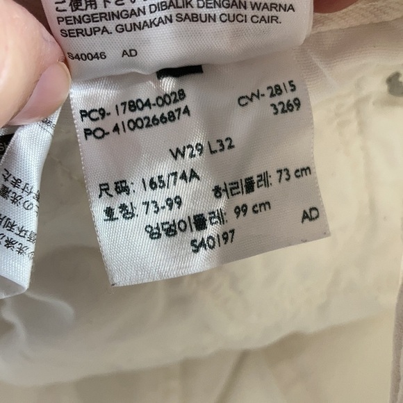 Levi’s white distressed 501 Jeans Size 29 x 32 - Picture 15 of 15